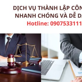 Dịch vụ thành tập công ty nhanh, trọn gói tại huyện Long Thành, Đồng Nai